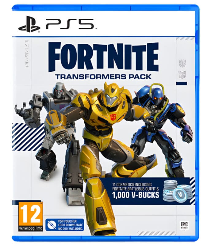 Fortnite Transformers Pack ps5